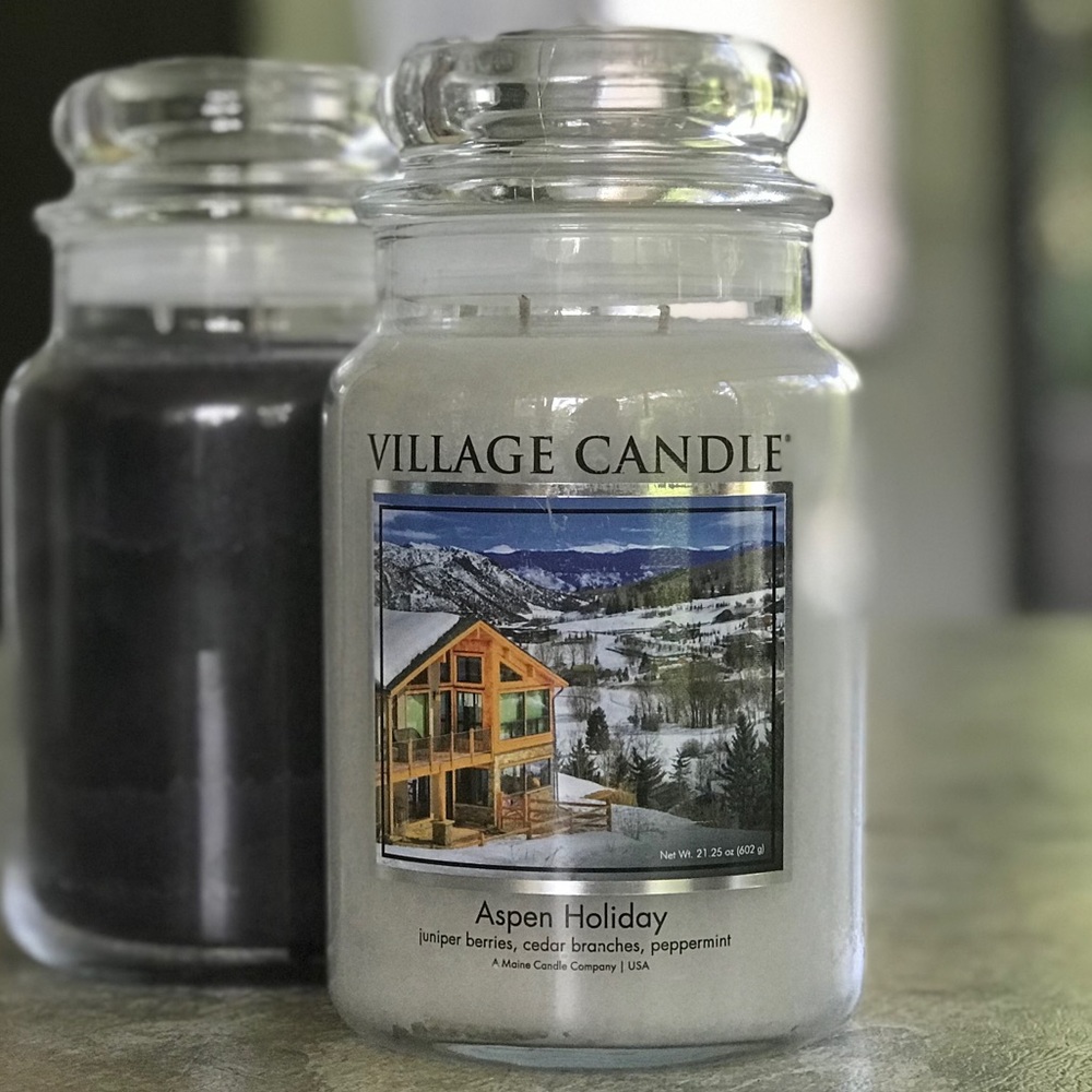Village Candle Aspen Holiday 26-oz 2-Wick Jar, New